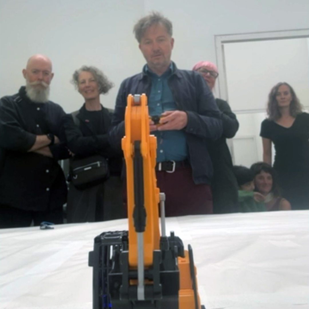 Showing titled Diggers Residency Event
