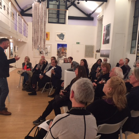 Showing titled The London Group Open 2017