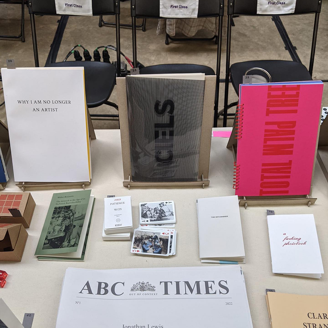Showing titled OffPrint London 2022