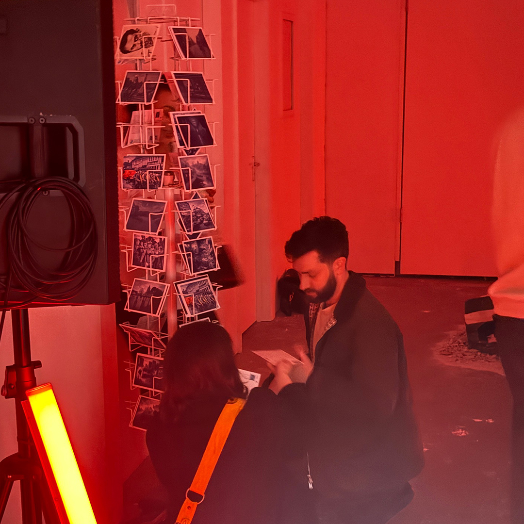 Showing titled Time. Space. Transmat physical