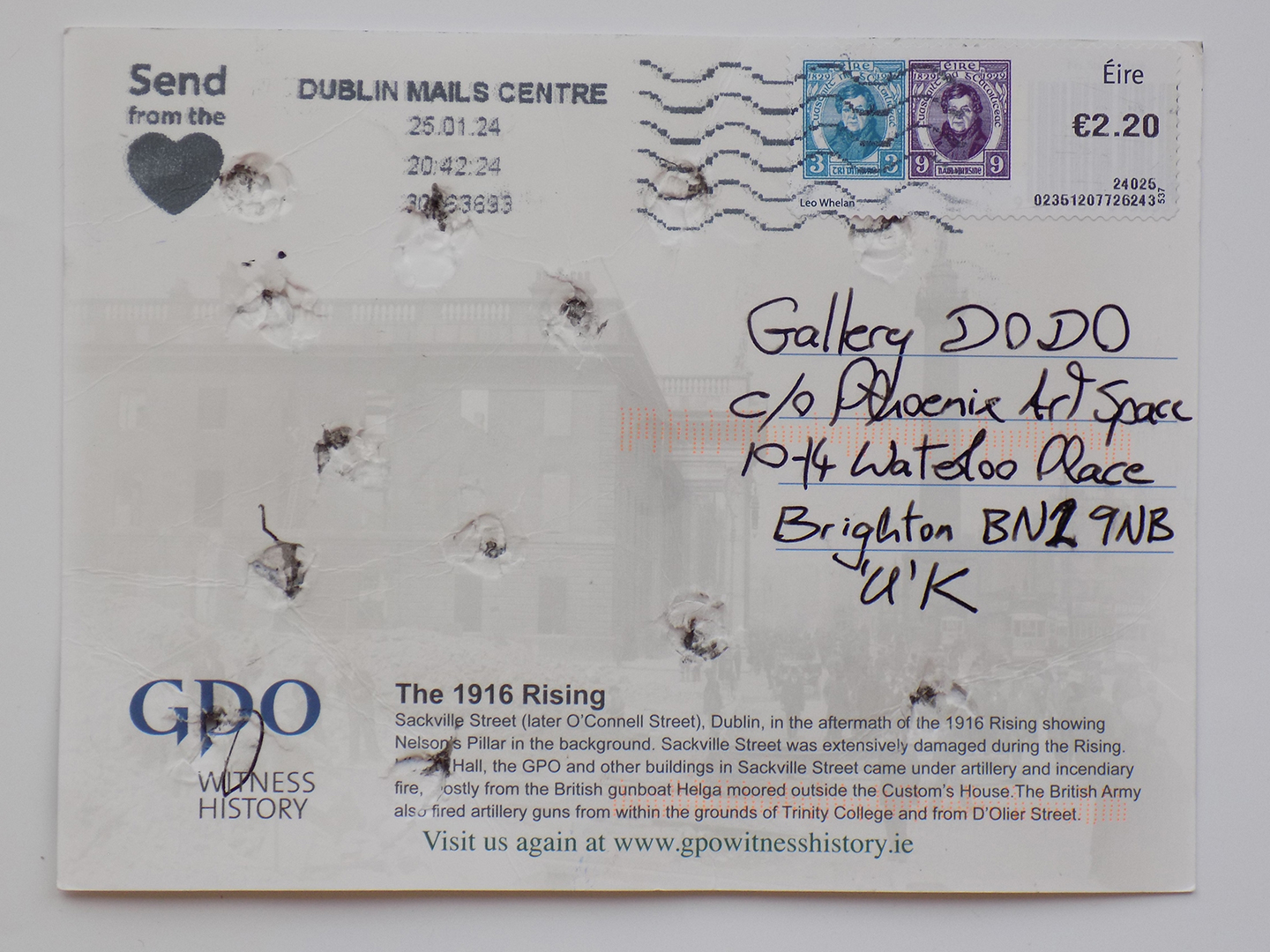 Image for work Holy Postcards